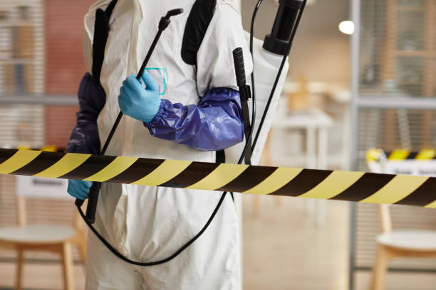 Professional Unattended Death Cleanup technician working in Teterboro, NJ